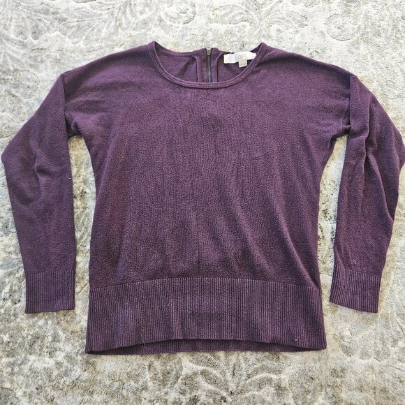 Dark Purple Loft Sweater - Picture 1 of 4